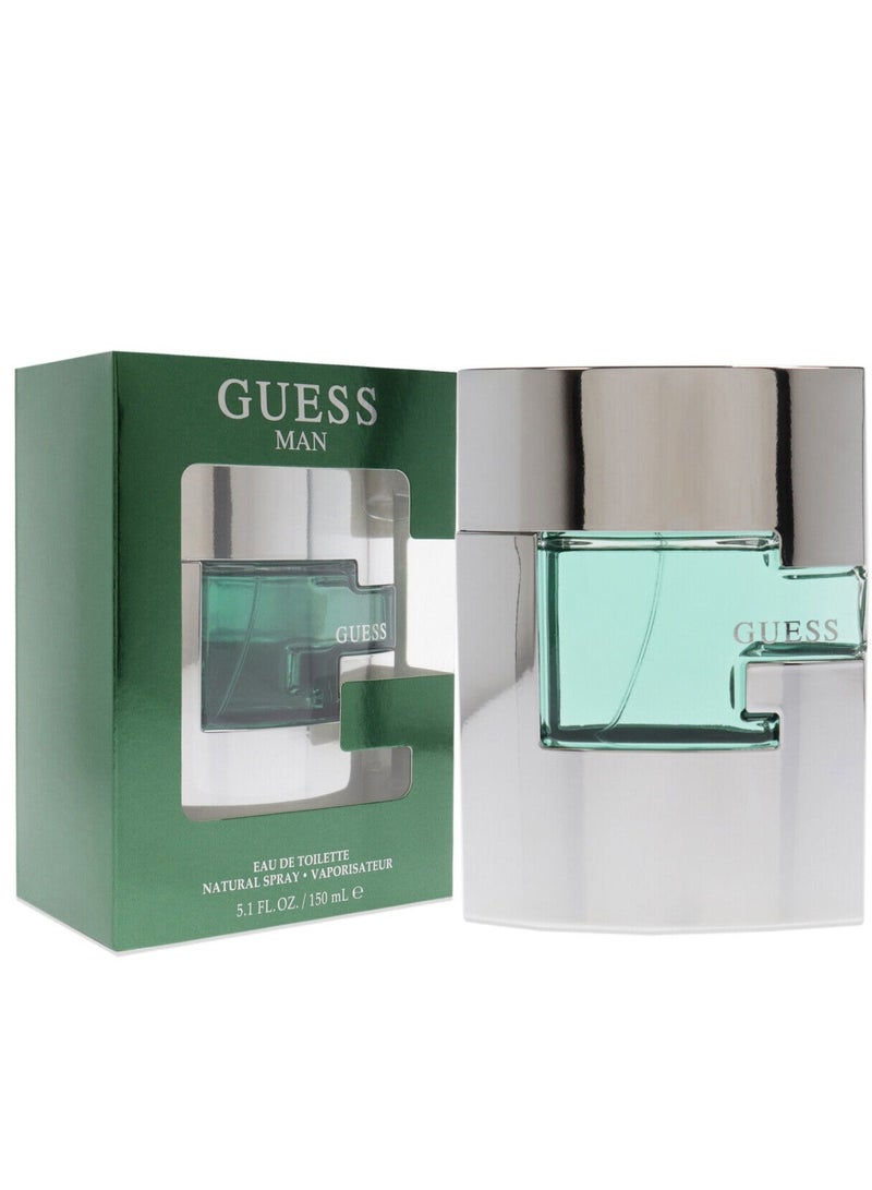 GUESS Green Man For Men Eau De Toilette 150ml - Image 1