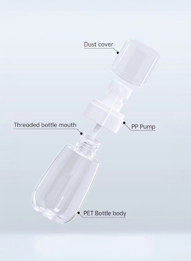 Glowudz Glowudz 3 Pcs Plastic Spray Bottle 100Ml PET Mist Spray Atomizer for Cosmetic Skin Care Oil Packaging  - Image 5