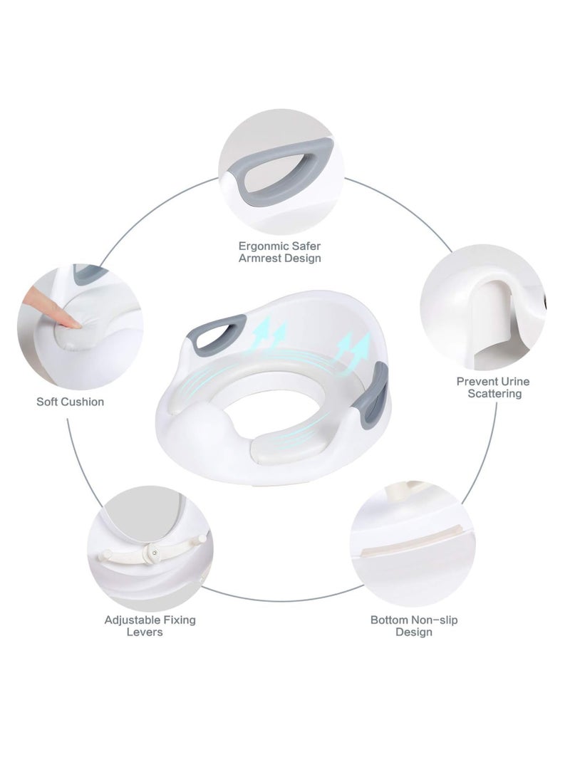 Arabest Baby Potty Training Seat Toilet Seat for Kids Anti Slip Toilet Trainer - Image 2