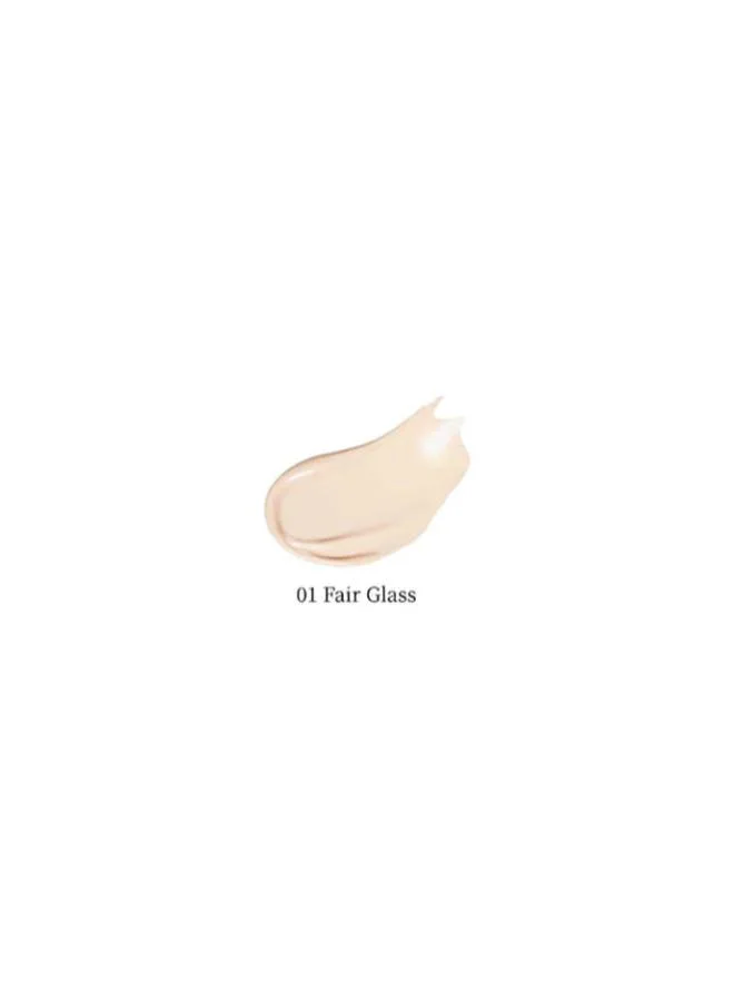 Fwee 03 Natural Glass Cushion Glass Natural - 03 Natural Glass for Women | Best Price UAE
