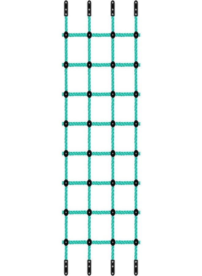 BeneLabel شبكة تسلق بنيلابيل، حبل سلم مصنوع من النايلون 100%، 30" × 108" - Image 1