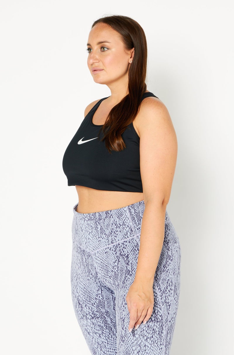Nike Women Plus Size Non Padded Dri Fit Sports Bra, Black  - Image 2