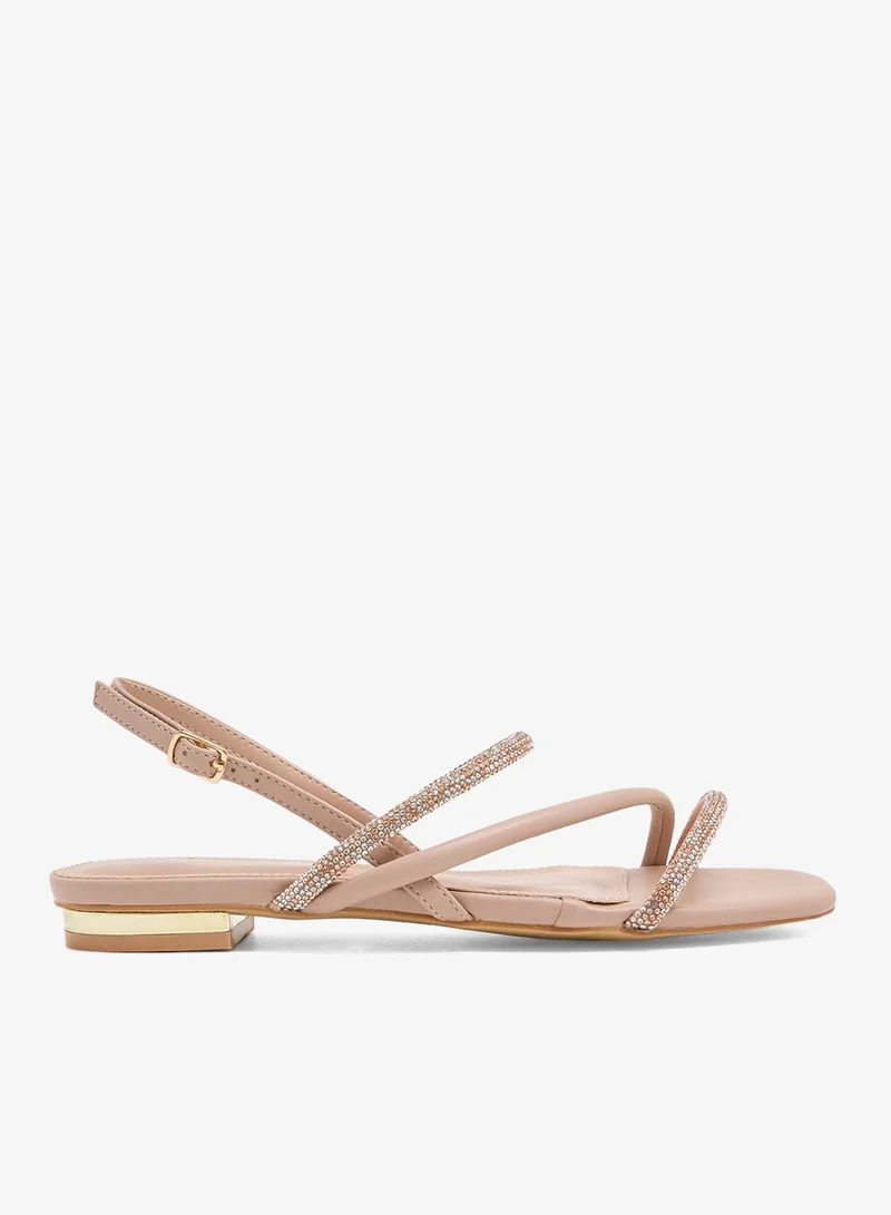 لوريان صنادل مونيكا المسطحة