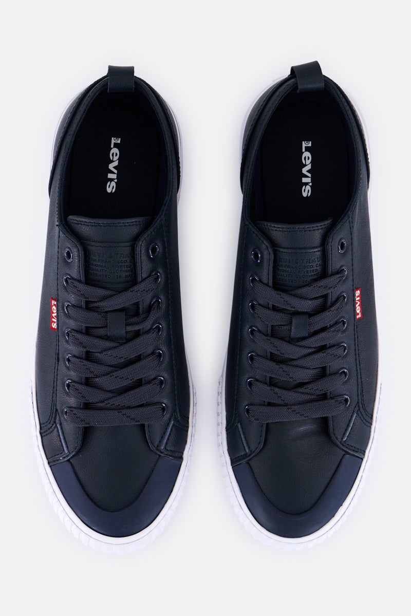 Levi's أحذية كاجوال للرجال من أنيكن NL متوسطة، مزودة بأربطة، لون Navy - Image 2