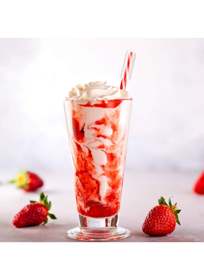 Geiserailie 10 Pieces Glass Straw Tips Cover Reusable Drinking Straw Tips Cap Clear Lids15 mm  - Image 4
