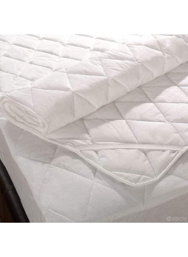 Harmony Home Mattress Protector – Double/Full (140 × 200 cm) | Pack of 1 |  Spill & Dust Resistant - Image 3