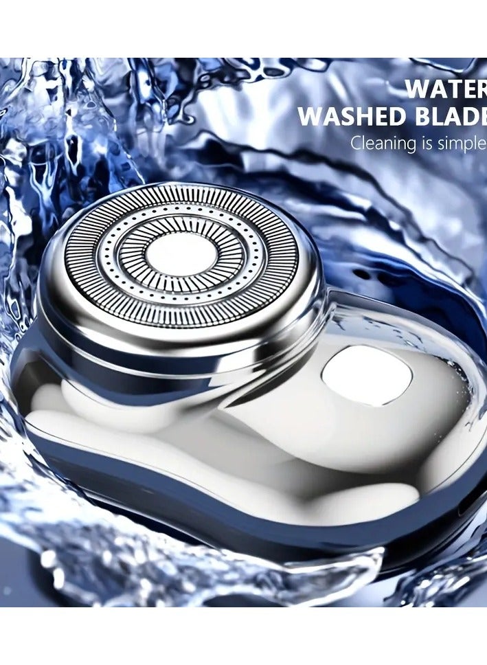 ORiTi Mini Shaving Razor, Sharp Electric Shaver, Portable Fast Charging Ultra-long Standby Mini Electric Shaver, Holiday Gift - Image 2