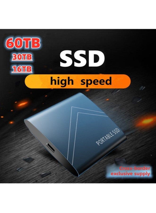 Products Mobile SSD Portable External Mini SSD Expansion Upgrade 4T8TB 16TB 30TB-Capacity:4TB-Interface:Silver - Image 1