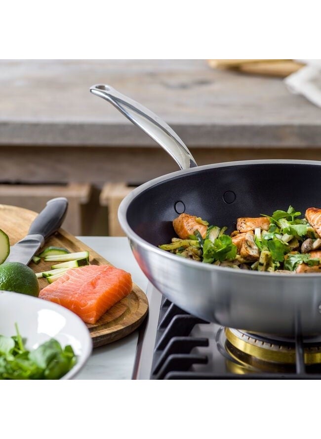 Greenpan - Premiere Thermolon Ceramic Non-stick 30CM Wok Pan - Image 1