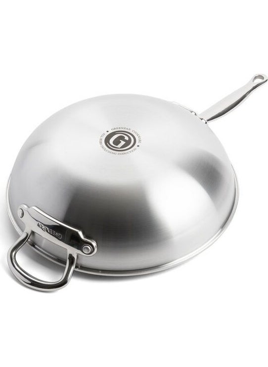 Greenpan - Premiere Thermolon Ceramic Non-stick 30CM Wok Pan - Image 1