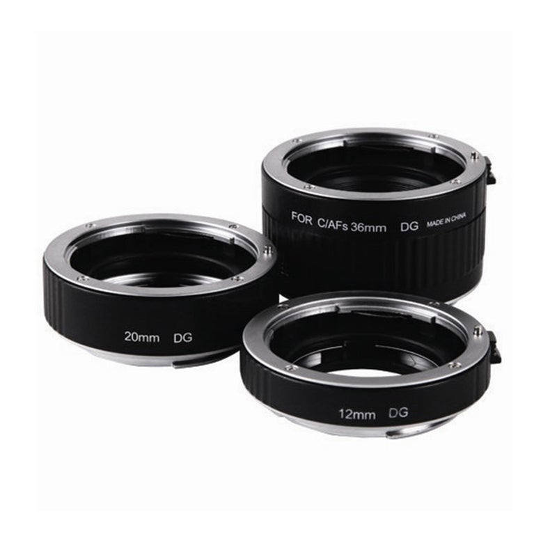 Viltrox DG-G Auto Focus AF TTL Extension Tube Ring 12mm 20mm 36mm Set Metal Mount with Covers for Canon EF EF-S 35mm Lens DSLR Camera - Image 2