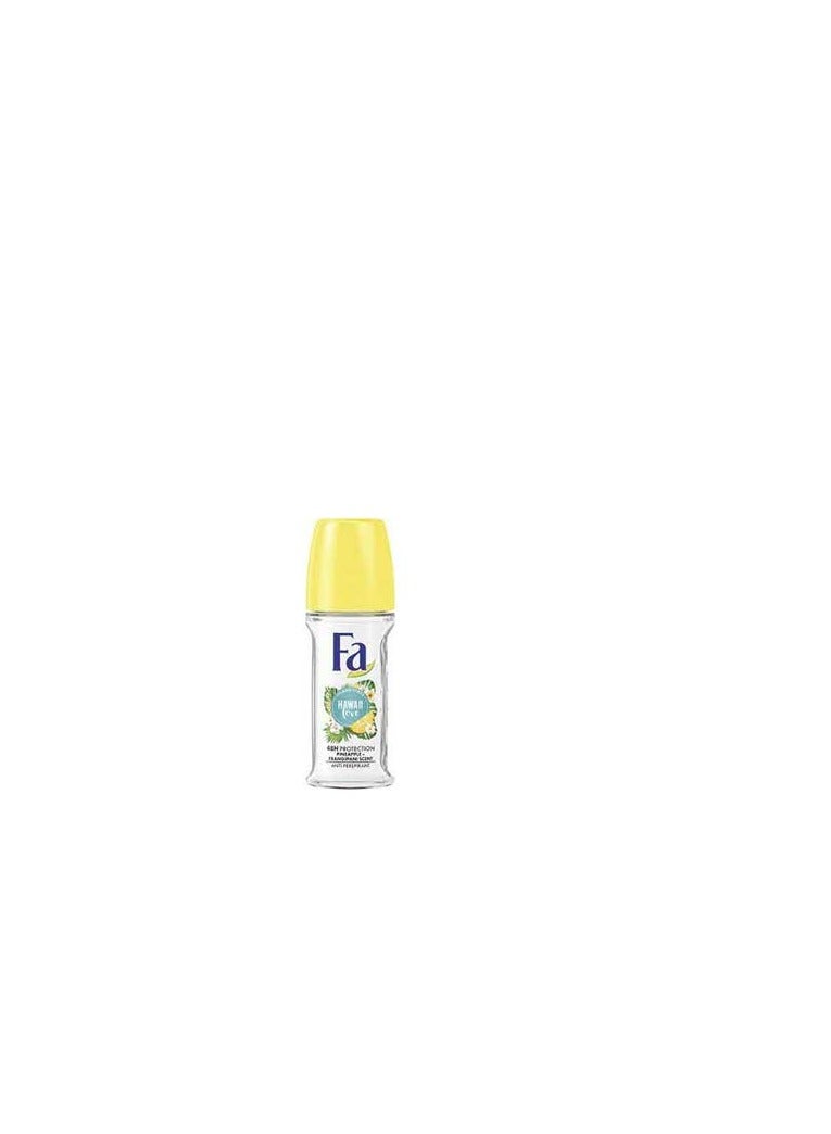 Fa Hawaii Love Pineapple Antiperspirant Roll On - 50 ml