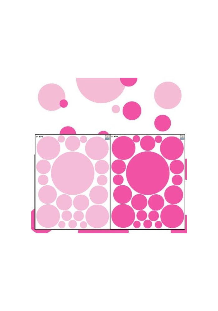 Create-A-Mural Polka Dot Wall Decals - Image 4