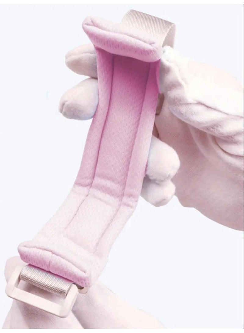 Toddler Safety Harness Walking Leash, Anti Lost Wrist Link Pink - Image 2