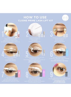 CLIONE PRIME Lash Lift Kit Eyebrow Lamination 5 Applications Kit Home & Professional Use Made In Korea  - Image 5
