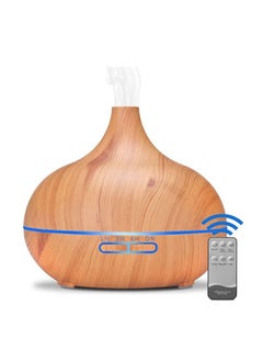 Aroma Diffuser and Humidifier with Night Light in an Elegant Wooden Design