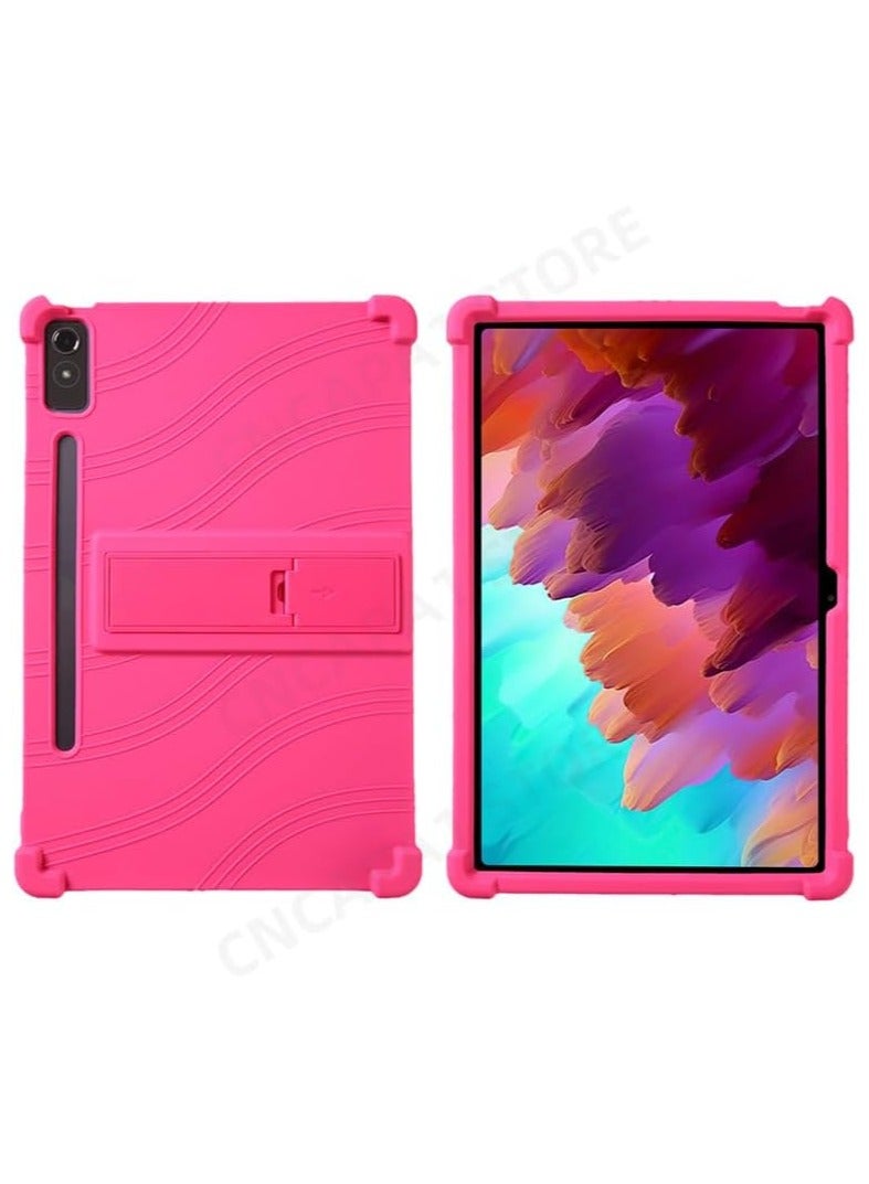 general Lenovo Tab P12 12.7inch (2023) Case Children's Soft Silicone Case with 4 Shockproof Airbags, Anti-wear, Anti-drop for Tab P12
