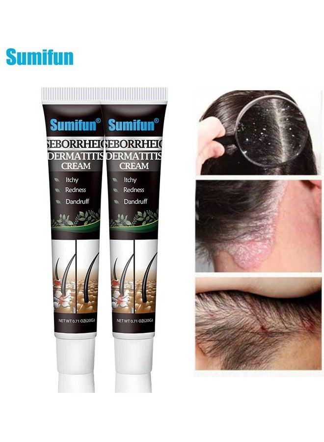 Sumifun Seborrheio Dermatitis Cream - Scalp care cream,cream For Scalp Prone To Folliculitis, Dermatitis, Dandruff, Mites, Itchy And Flaky Scalp, Treats Dandruff And Seborrheic Dermatitis - Image 1