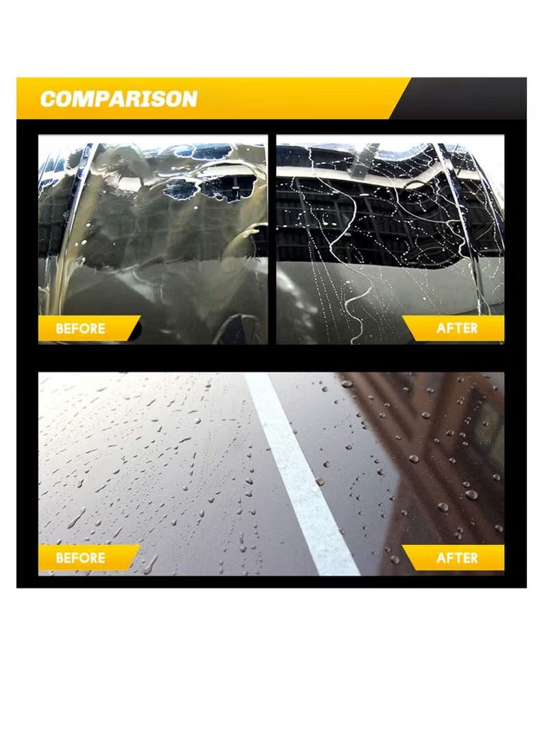 GETSUN Carnauba Car Wax - Premium Shine & Long-Lasting Paint Protection, 230g | For All Clear Coats & Glossy Finishes - Image 4