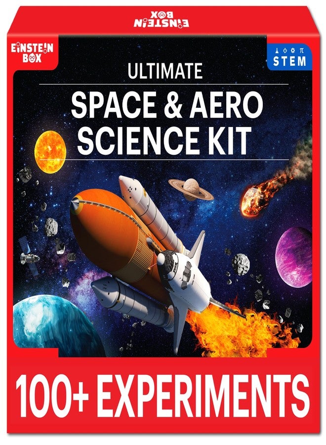 Einstein Box Space Science Experiment Kit for Boys & Girls Ages 8-14 | Educational Toys & Kids Gifts | STEM Toys for 8-14 Year Olds | Science Project Kit - Image 1