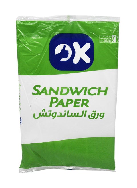 Sandwich Wrapping Paper For One Time Use