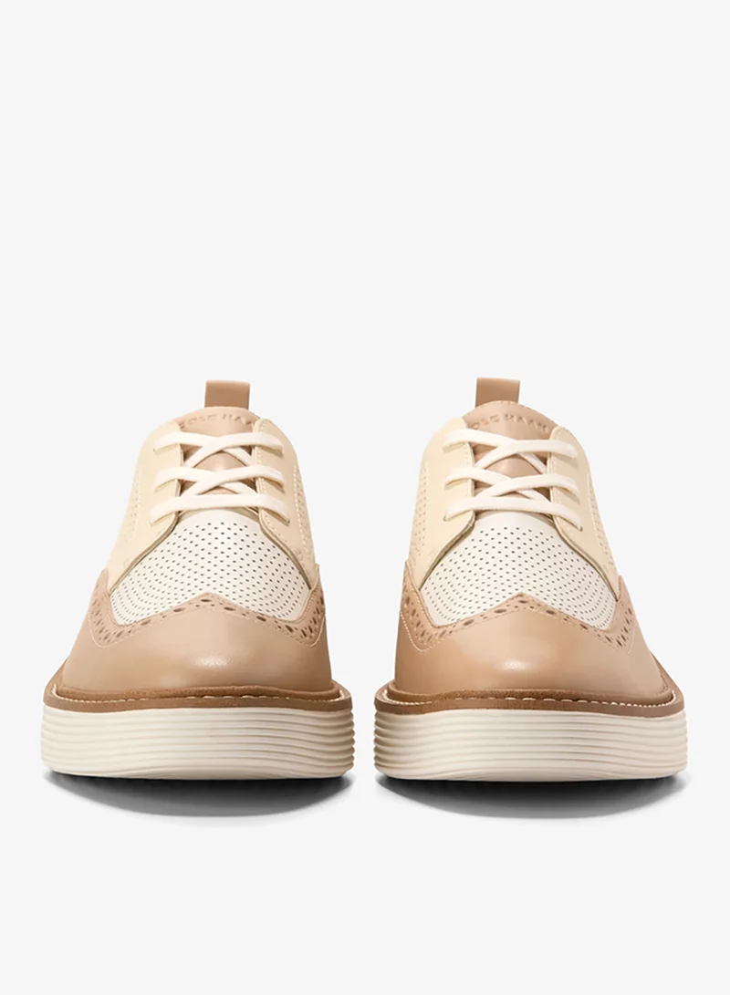 COLE HAAN Women's ØriginalGrand Platform Wingtip Oxfords