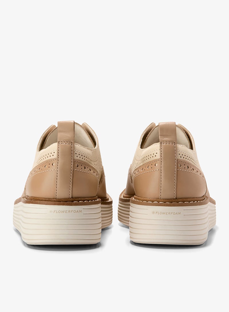 COLE HAAN Women's ØriginalGrand Platform Wingtip Oxfords - Image 3