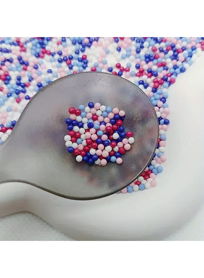 Golden Powder White Candy Beads For Nail Art DIY Filler And Cake Decoration - Image 5