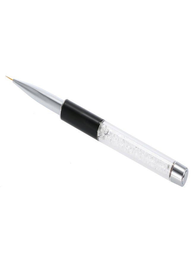 BQAN Nail Art Painting Brush 7mm Crystal Acrylic Nail Art UV Gel Painting Line Brush Nylon Hair Pen Manicure Nail Liner Tool - Image 3