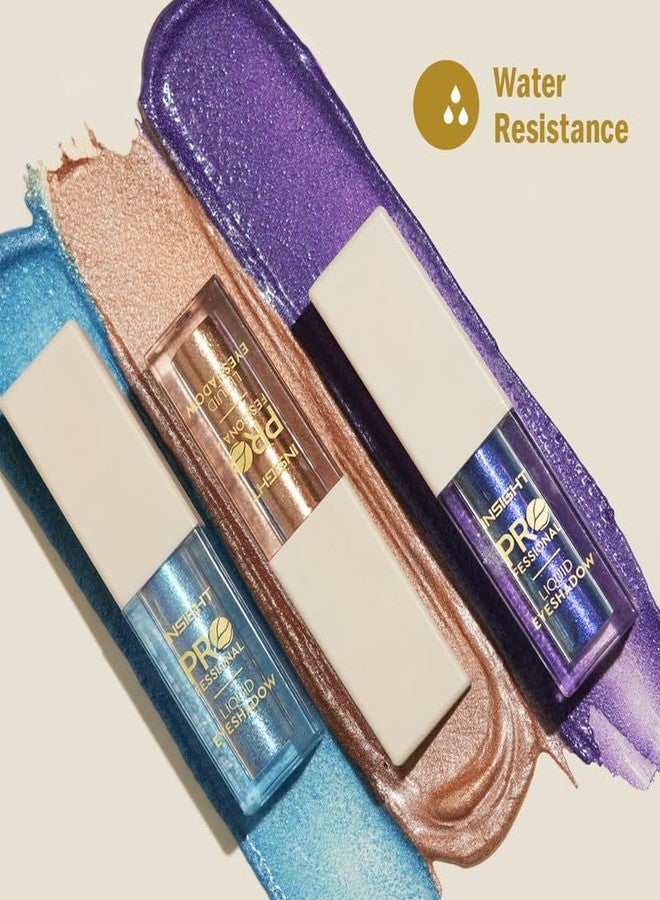 INSIGHT Professional Liquid Eyeshadow - (Medusa) | Light Weighted Formula | Infused with Skincare Ingredients | Water Resistant Pigment | High Shine Shimmers (5g) - Image 5