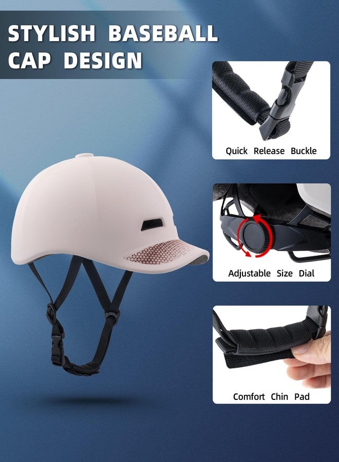 GROTTICO Adult Bike Helmet for Men Women,Adjustable Lightweight Baseball Cap Style Cycling Helmet for Commuting, Road Biking, Skating Scooter - Image 5