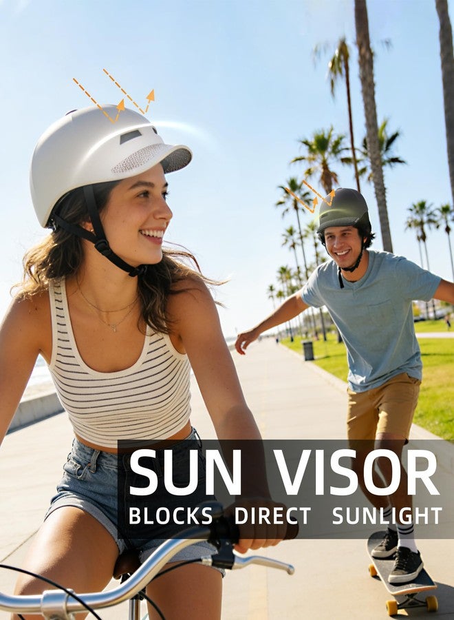 GROTTICO Adult Bike Helmet for Men Women,Adjustable Lightweight Baseball Cap Style Cycling Helmet for Commuting, Road Biking, Skating Scooter - Image 4