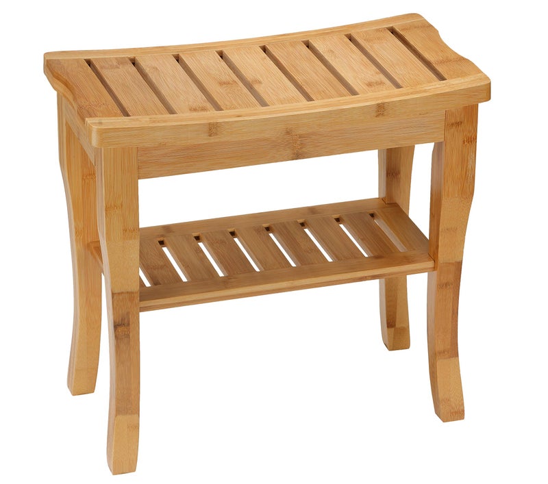 Cortesi Home Cortesi Home CHDB900301 Mack Natural Bamboo Bench Small Brown 