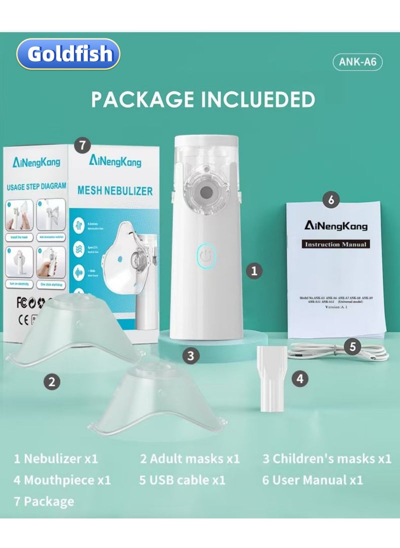 Portable Children's Handheld Atomizer Adult Electronic Atomizer Ultrasonic Household Atomizer Health Medical Supplies Equipment Atomizer