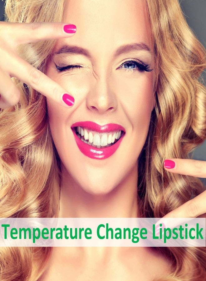 BKPPLZP 3 Pieces Aloe Vera Lipstick,Long Lasting Moisturizing Lip Balm,Nourishing Lip stick,Lipstick,Lip Balm,Magic Temp Color Change,Waterproof Lip Gloss Matte Makeup - Image 2