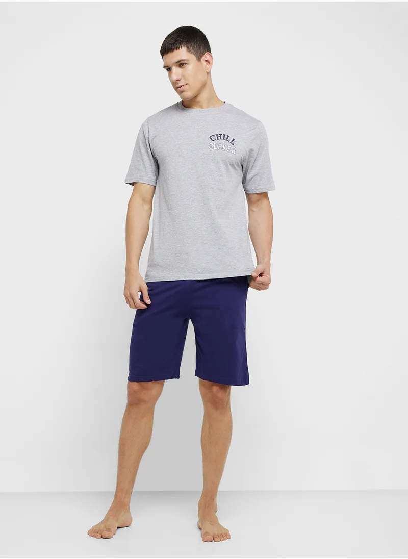 Seventy Five Nightwear Top & Shorts Sets