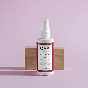 Q+A QA Hyaluronic Acid Face Mist Hyaluronic Acid Betaine protective Aloe Vera and glowy Glycerin create instant rejuvenation 100ml - Image 3