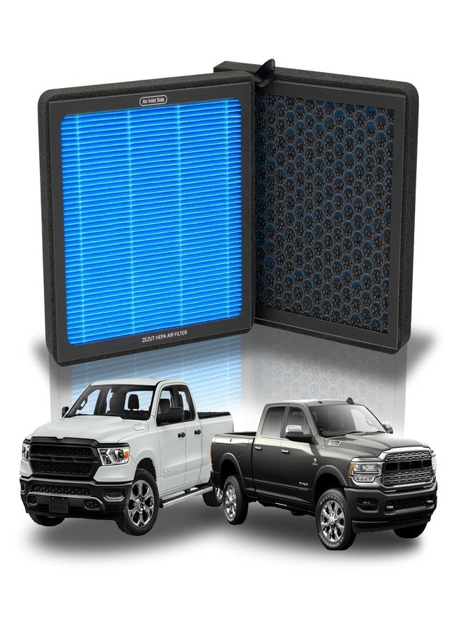 ZEZUT Cabin Air Filter CF11671 Fits RAM 1500/2500/3500 (2016-2025), 4500/5500 (2016-2023), Jeep Wagoneer (2022-2025), Mazda CX-7 (2007-2012), Honeycomb Structure, Activated Carbon Beads, Durable and Sturdy - Image 1