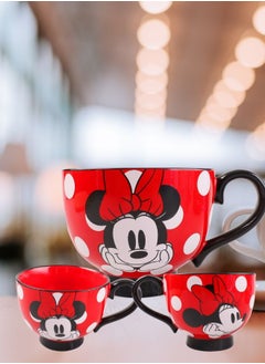 Disney Disney mug Mickey Minnie Mouse tableware for kids Disney yogurt bowls with Mickey and Minnie designs original Disney kids tableware set Disney tableware with Stitch and Frozen designs for kids Disney yogurt bowls with character prints for kids Disney yogurt bowls with designs featuring Frozen Mickey and Monsters Inc food bowls Disney-themed tableware and snack sets kids' plates yogurt bowls kids' food bowls lightweight Disney-themed plates Disney coffee mug for water and coffee insulated color Mickey Mouse Princess Elsa Anna Stitch Rapunzel McQueen cup  - Image 2