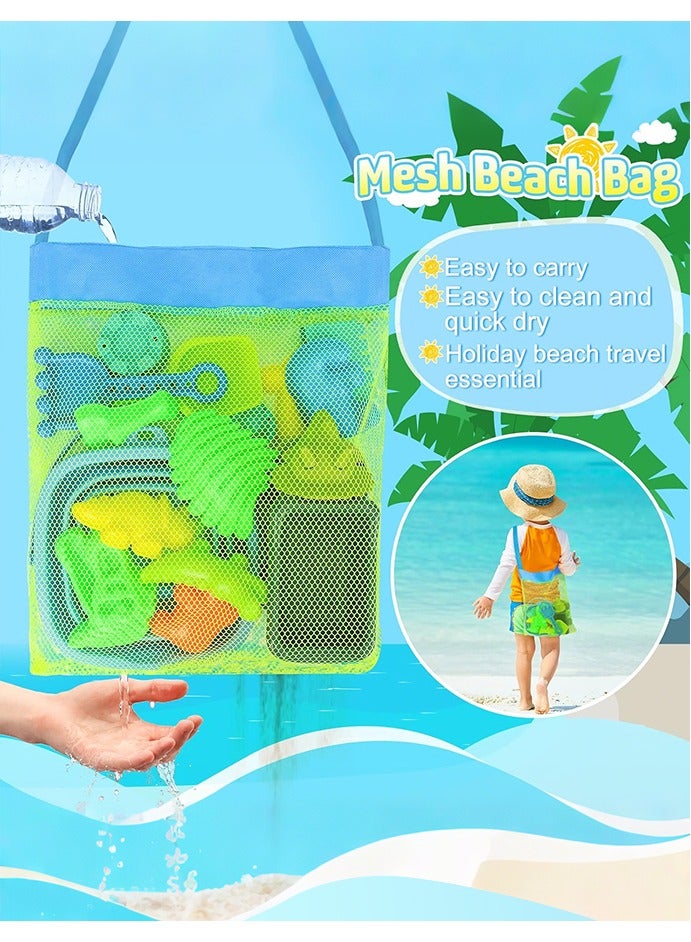 ألعاب رمل الشاطئ للأطفال، بموضوع الديناصورات، مع حقيبة تخزين، وقطعة أحفورية ديناصور، وقوالب متنوعة لأشكال الديناصورات، وعربة ديناصورات بثلاثة قرون، ودلاء قابلة للطي، ومجرفة. لعبة خارجية صيفية مناسبة للبنين والبنات والأطفال. - Image 3