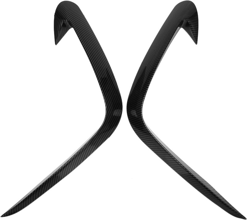 QASULER Carbon Fiber Fog Light Lamp Cover for Hyundai Tucson NX4 - Image 1