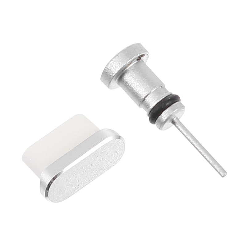2 أزواج من سدادات الغبار USB Type C، أغطية مقبس سماعة الأذن، واقيات منفذ الشحن للهواتف، سهلة التركيب والإزالة، تمنع الأوساخ والشوائب للأجهزة - Image 2
