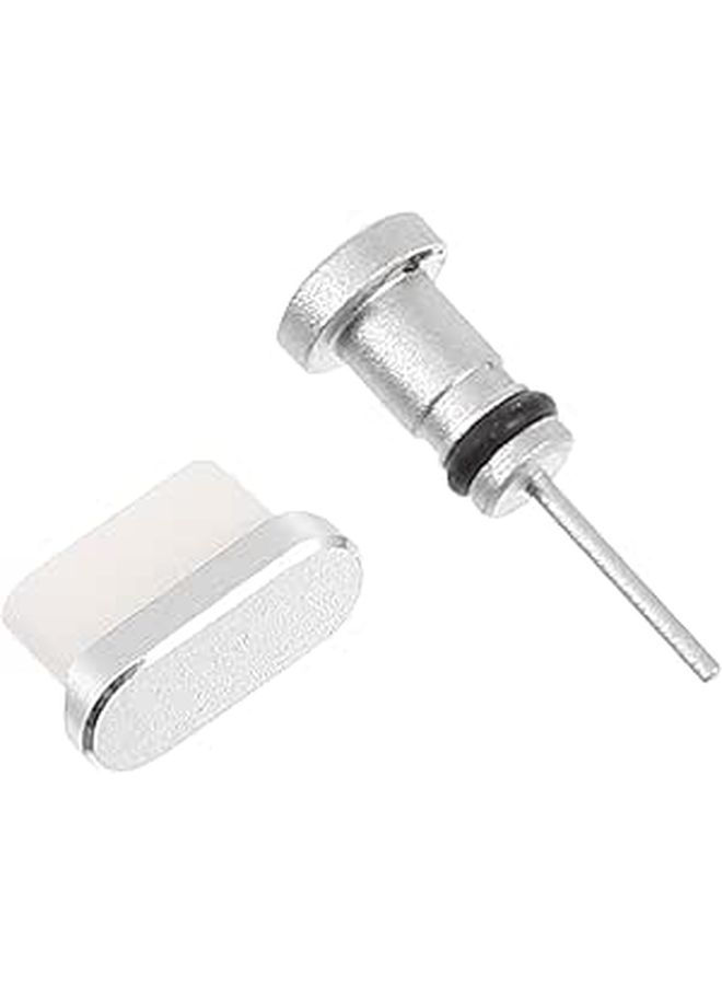 2 أزواج من سدادات الغبار USB Type C، أغطية مقبس سماعة الأذن، واقيات منفذ الشحن للهواتف، سهلة التركيب والإزالة، تمنع الأوساخ والشوائب للأجهزة - Image 1