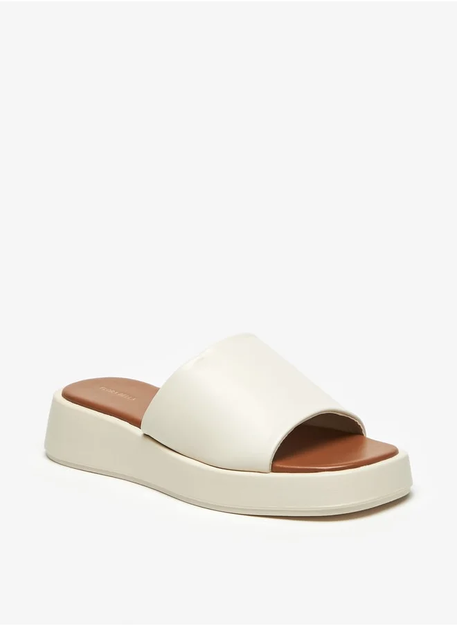 فلورا بيلا Women Open Toe Slip-On Sandals