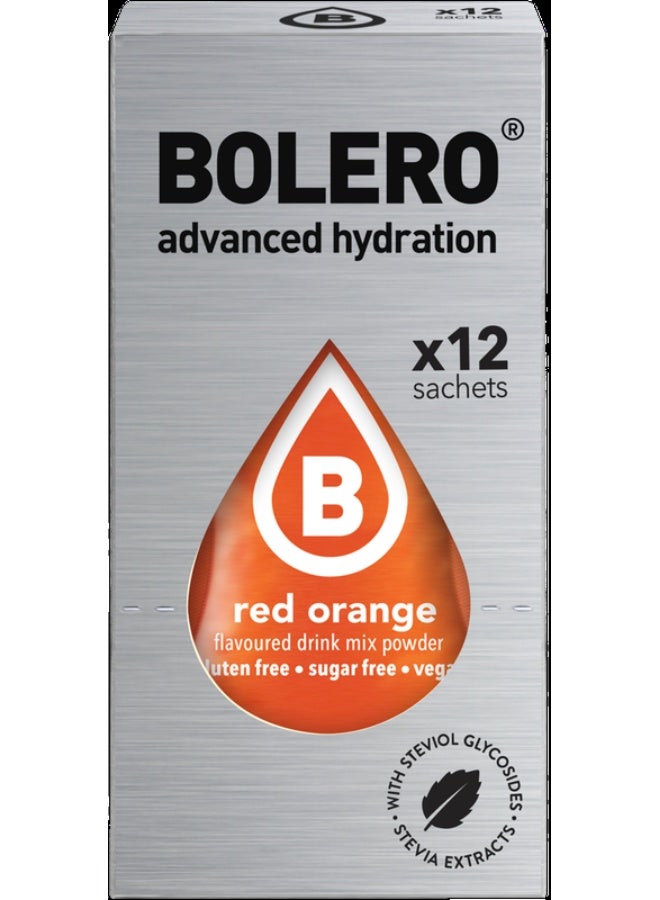 بوليرو منكهات الماء بوليرو - نكهة البرتقال الأحمر (12*3 جرام) - Image 1