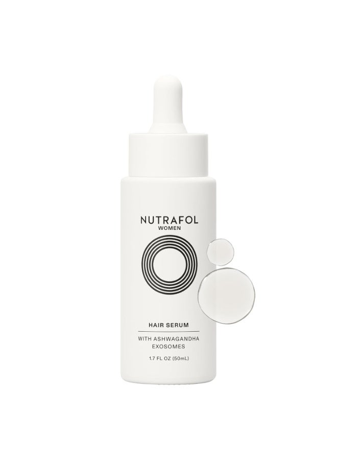 Nutrafol, Women's Hair Serum for Thicker, Stronger Hair, Vegan, Lightweight, Fast-Absorbing - Image 1