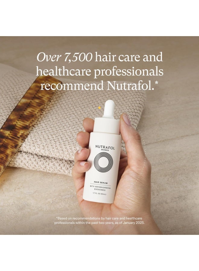 Nutrafol, Women's Hair Serum for Thicker, Stronger Hair, Vegan, Lightweight, Fast-Absorbing - Image 2