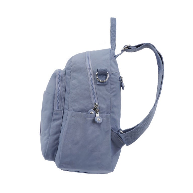 مجموعة كابريس حقيبة ظهر متوسطة للجنسين من كابريس كوليكشن – أزرق فاتح، نايلون مقاوم للماء، سعة 15 لتر، أحزمة قابلة للتعديل - Image 3