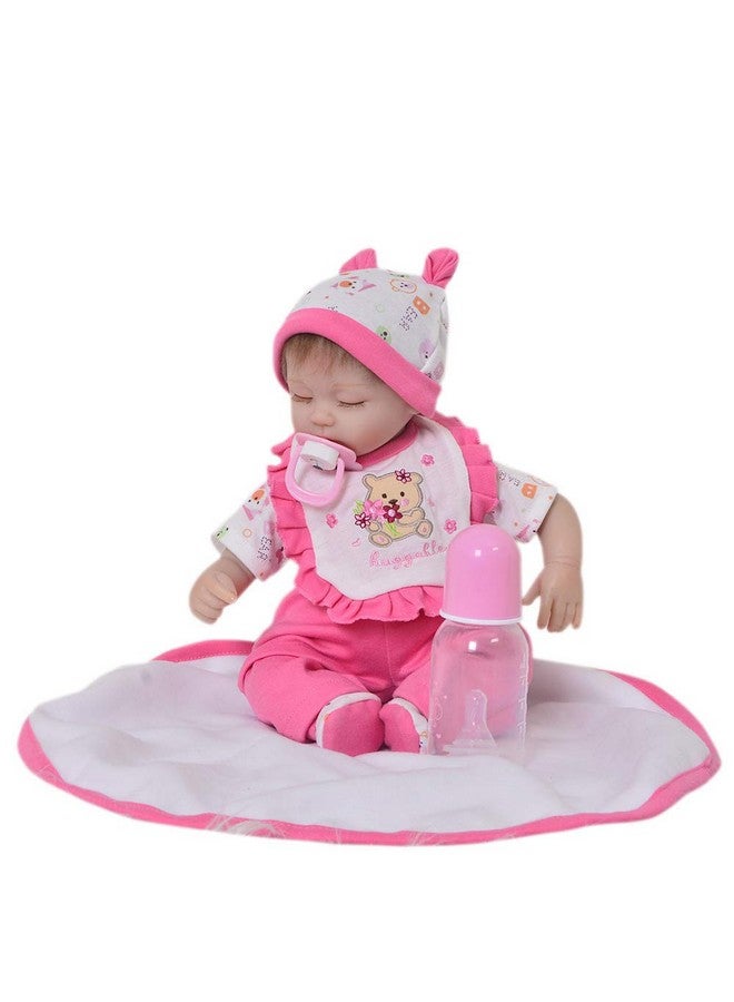 Pedolltree Reborn Baby Dolls Outfit Clothes Accessories For Newborn Baby Girl Dolls Matching Clothing 1618 Inches - Image 4