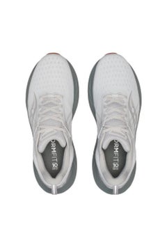 saucony Triumph 22 Running Shoes For Men/Women/Students-White/Gray Long-Distance Training & Jogging  - Image 3